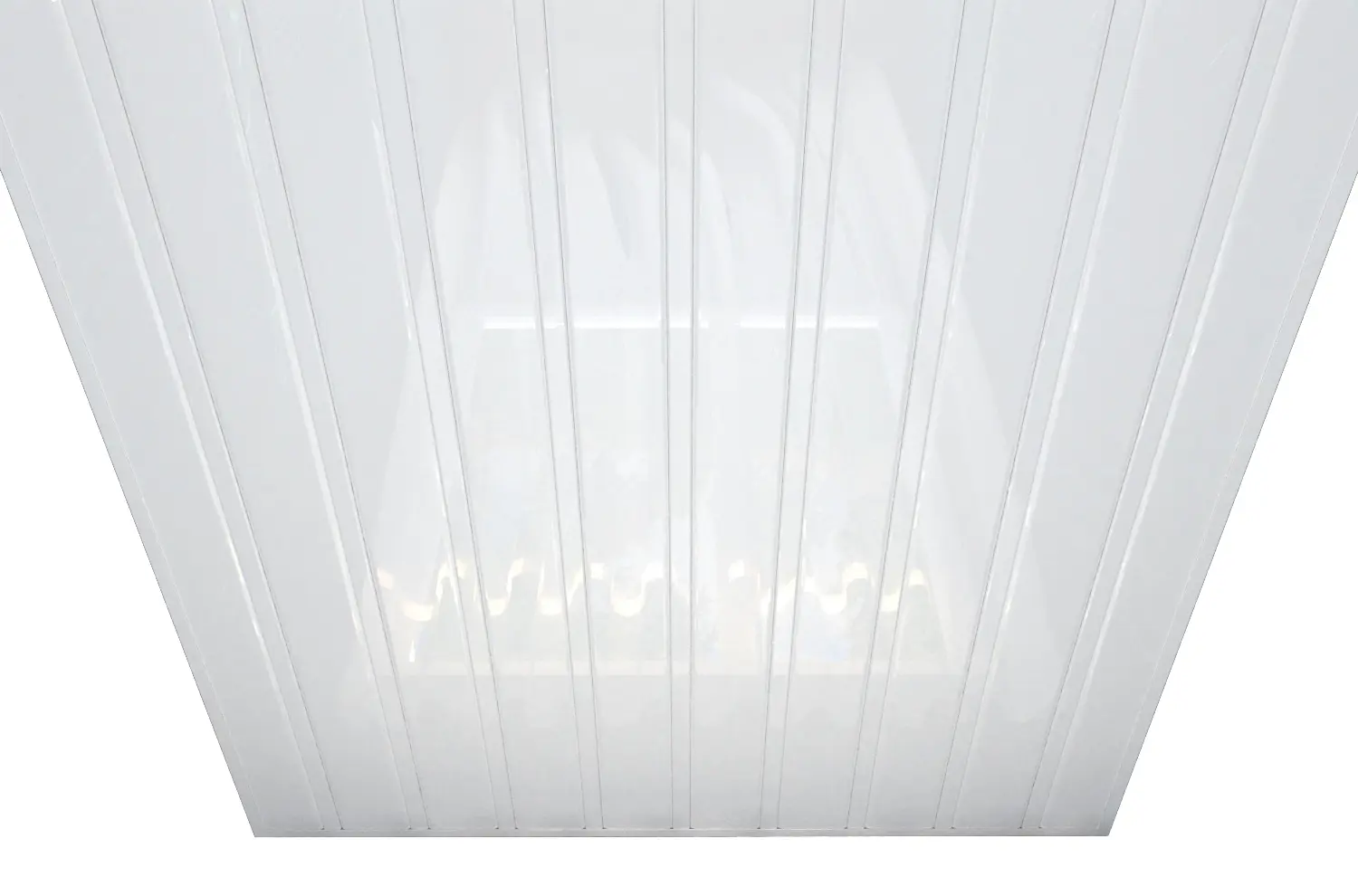 Изображение товара Комплект реечных потолков Mr.Tektum Classic 84R 1.5м x 1м Белый Глянец