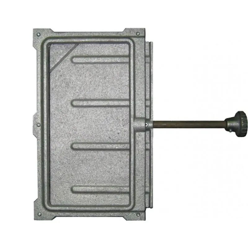 Изображение товара Задвижка дымохода ЗВ-2А Р 33x314x505мм чугун