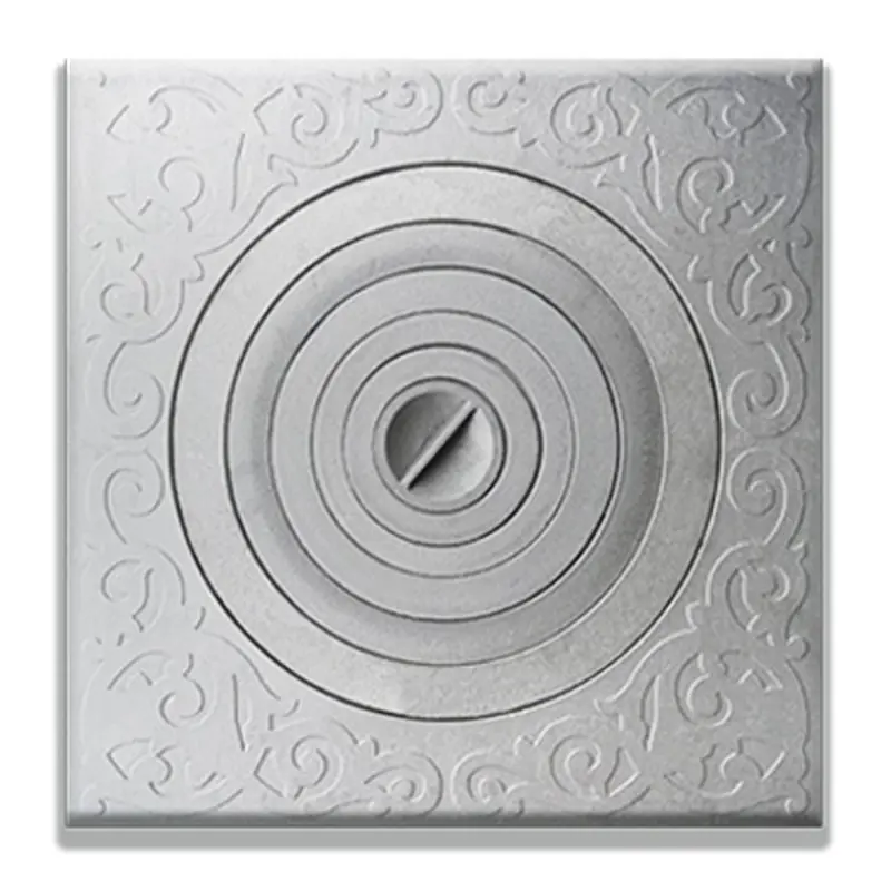 Изображение товара Плита 1-конфорочная П1-10А чугунная для печи 700x700x16,5 мм под казан