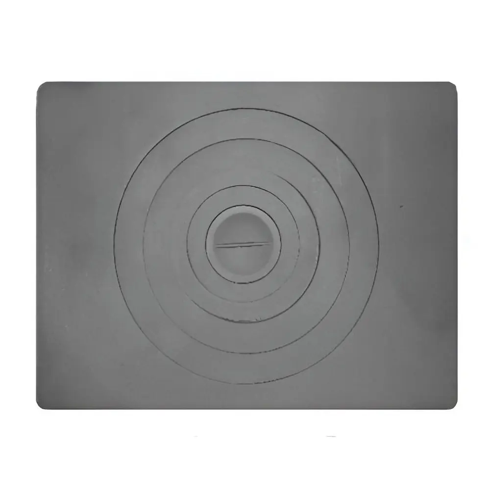 Изображение товара 1-конфорочная чугунная плита П1-6 Б под казан 600x600 мм Россия