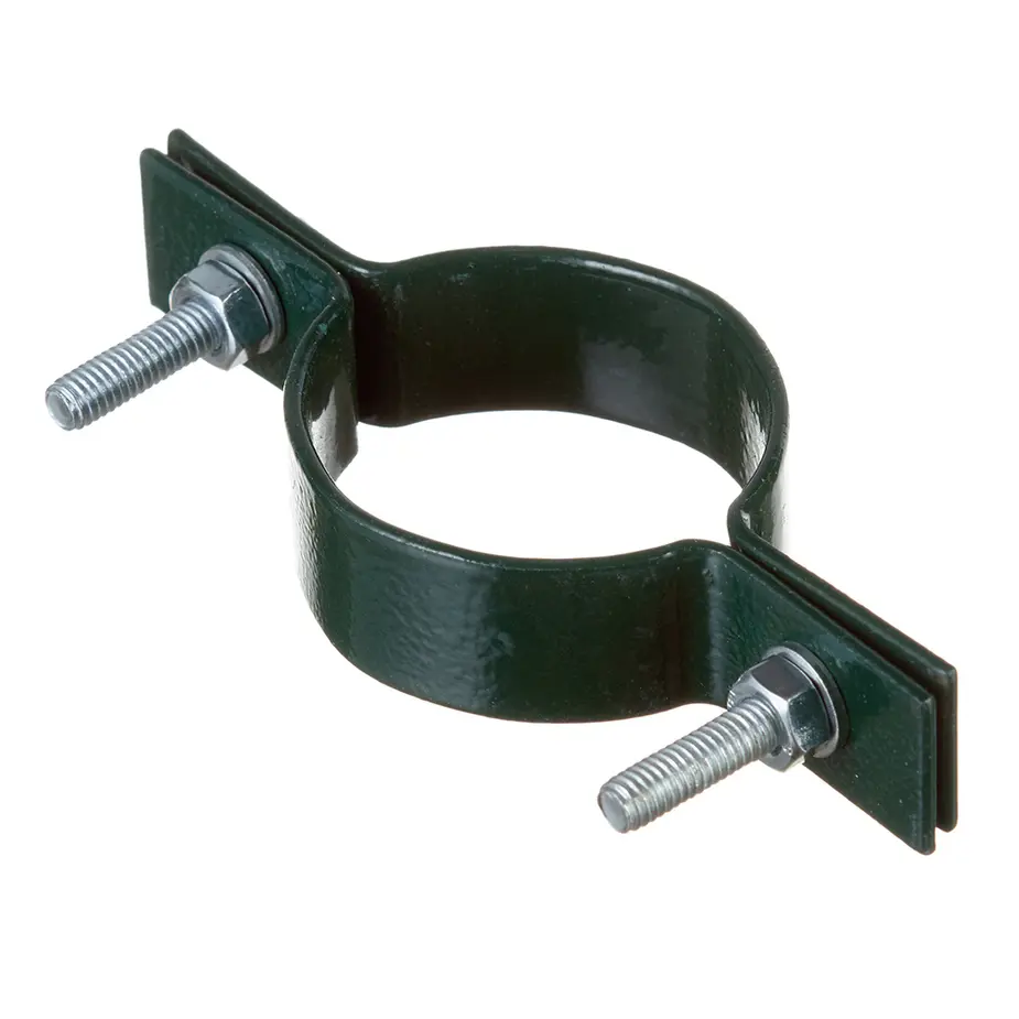 Изображение товара Хомут Ювента d51-57 с крепежом для сетки на столб 100 шт.