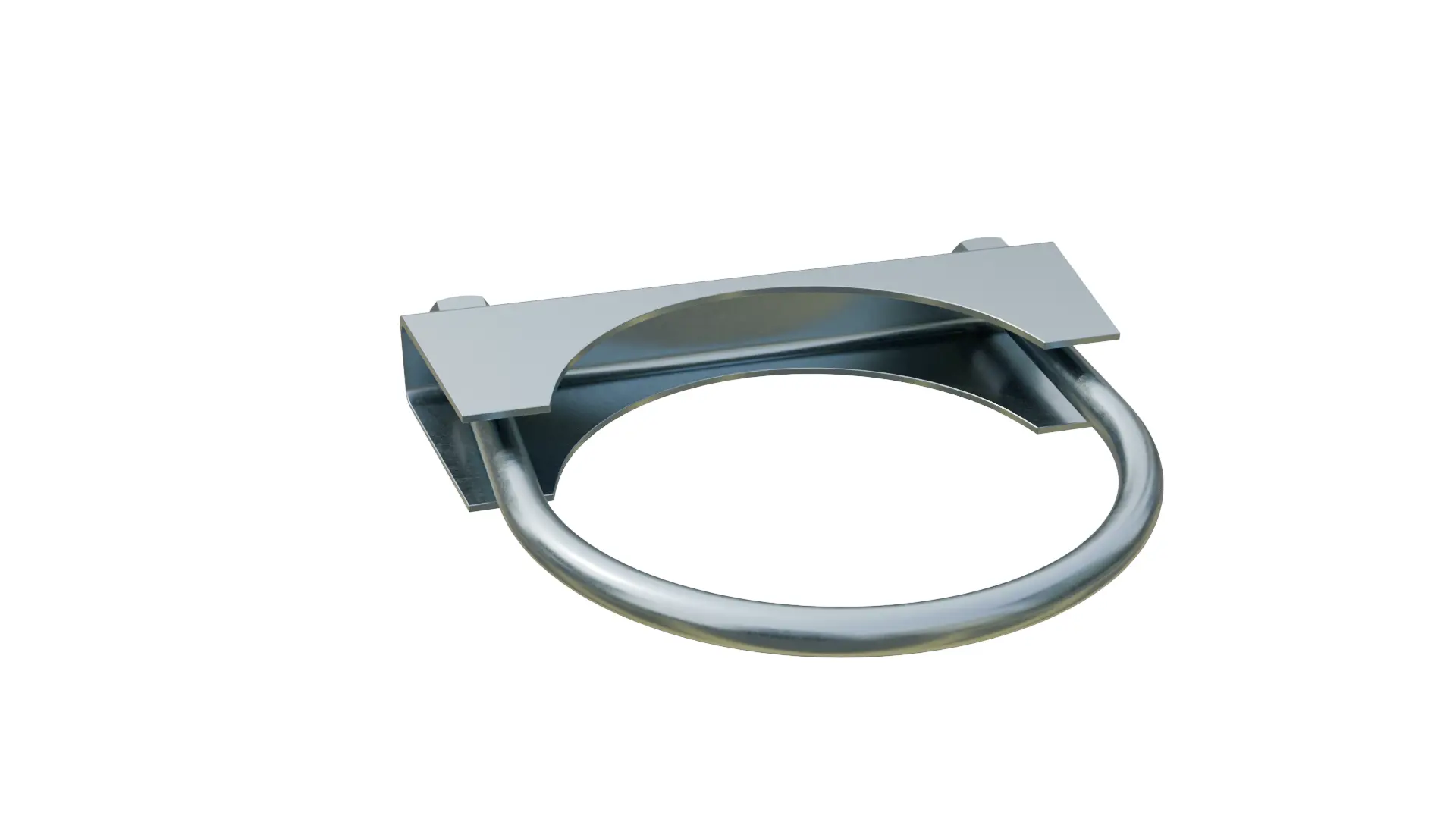 Изображение товара Хомут глушителя Ювента d44.5 цинк 100 шт надежное крепление