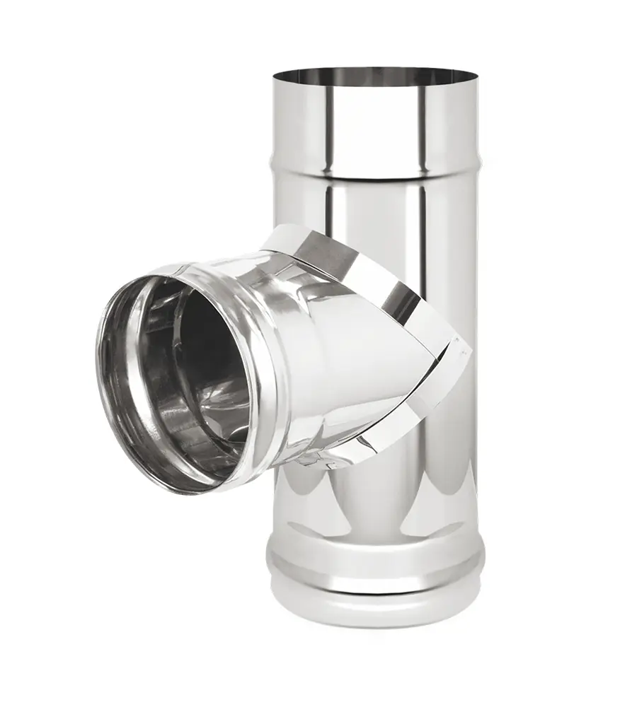 Изображение товара Тройник 90° Везувий для дымохода диаметром 180 мм