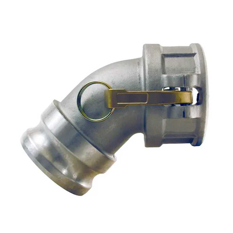 Изображение товара Камлок Titan Lock алюминий тип DA 4" х 4" с углом 45°