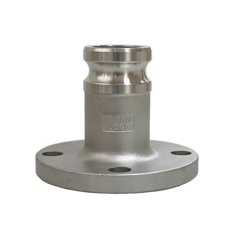 Изображение товара Камлок Titan Lock нержавеющая сталь тип FA ниппель с фланцем 4" марка стали AISI316