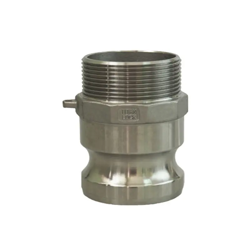 Изображение товара Камлок Titan Lock нержавеющая сталь тип F ниппель наружная резьба BSP 8" марка стали AISI304