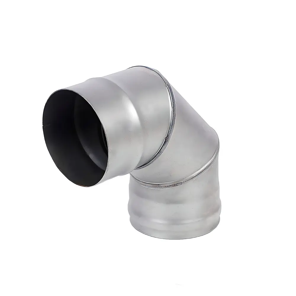 Изображение товара Колено 90° Везувий нержавеющая сталь 1мм ⌀150мм