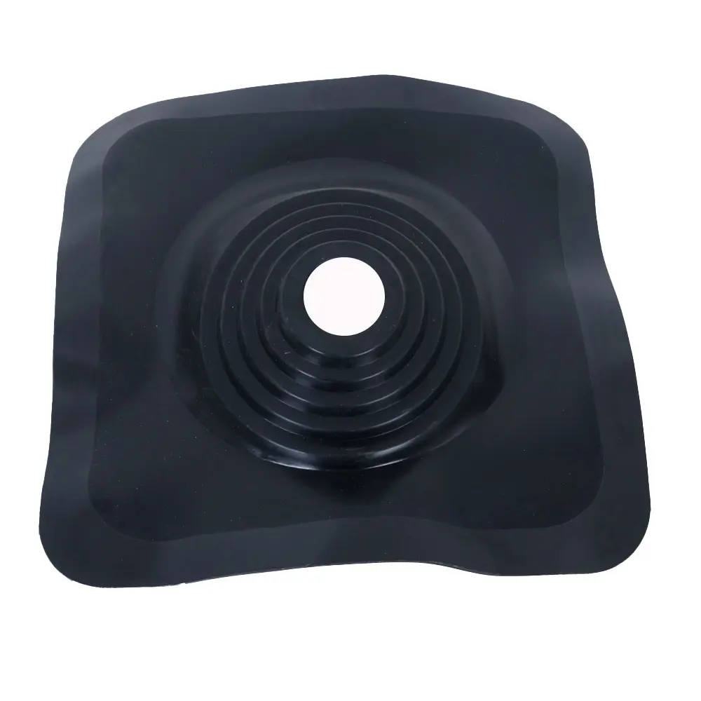 Изображение товара Проходка кровельная Везувий №110 угловой ⌀75-200мм 420x420мм черный