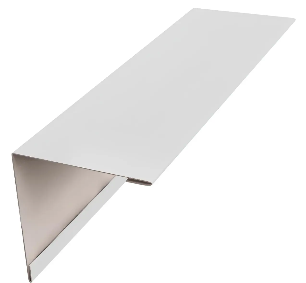 Изображение товара Профиль угловой Айскул Групп 240x240 мм стальной белый 2 м