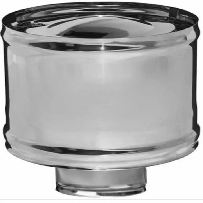 Изображение товара Зонт-Д на дымоход Ferrum ⌀110мм нержавеющая сталь AISI 430 0.5мм