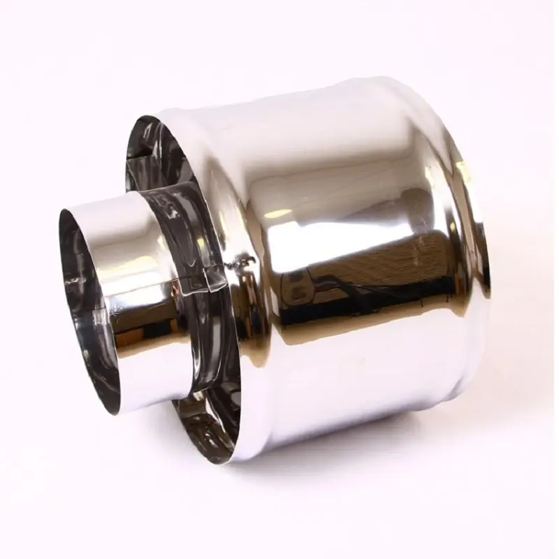 Изображение товара Зонт-К на дымоход Ferrum ⌀150мм нержавеющая сталь AISI 430 0.5мм