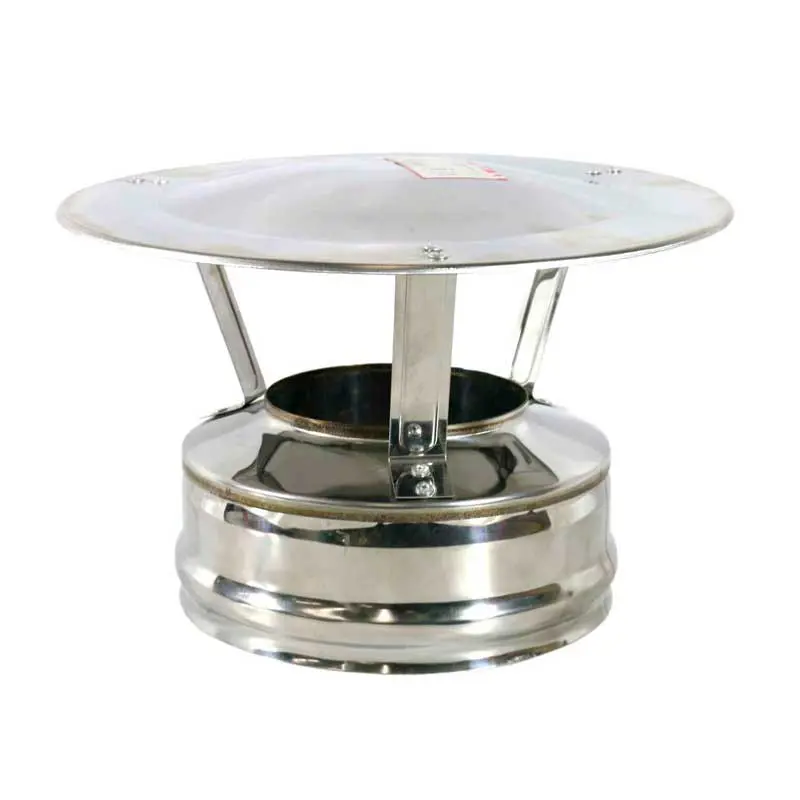 Изображение товара Зонт на дымоход Ferrum ⌀110-200мм нержавеющая сталь AISI 430 0.5мм