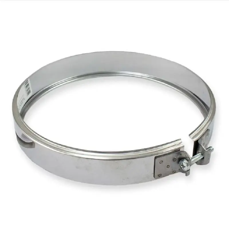 Изображение товара Хомут трубы Ferrum ⌀100мм нержавеющая сталь AISI 430 0.5мм