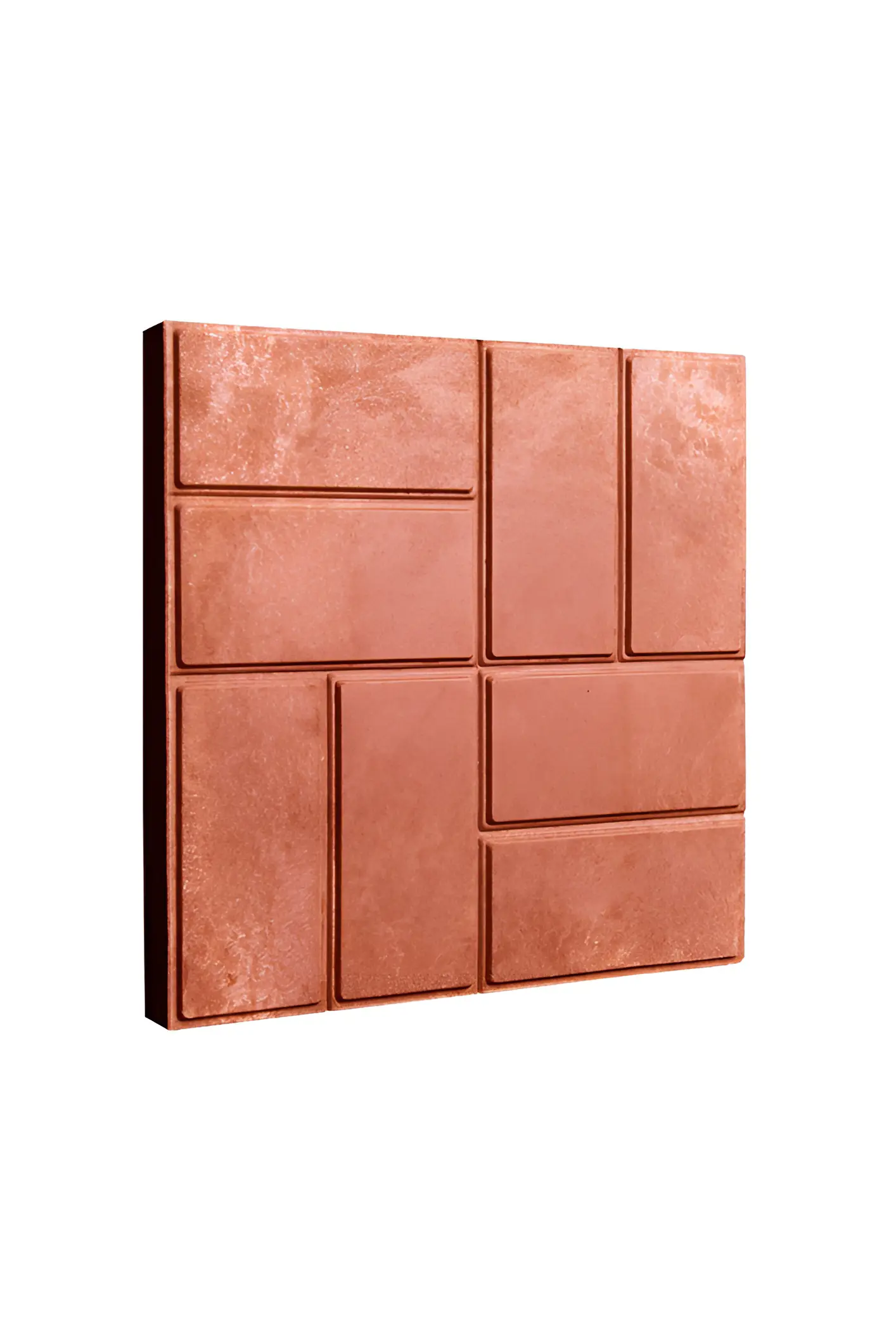 Изображение товара Тротуарная плитка Неокомпозит Усиленная 8кирпичей 330x330x30мм красный