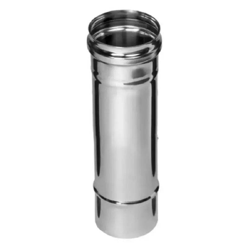 Изображение товара Неутепленная труба Ferrum ⌀200мм 250мм нержавеющая сталь AISI 430 0.8мм