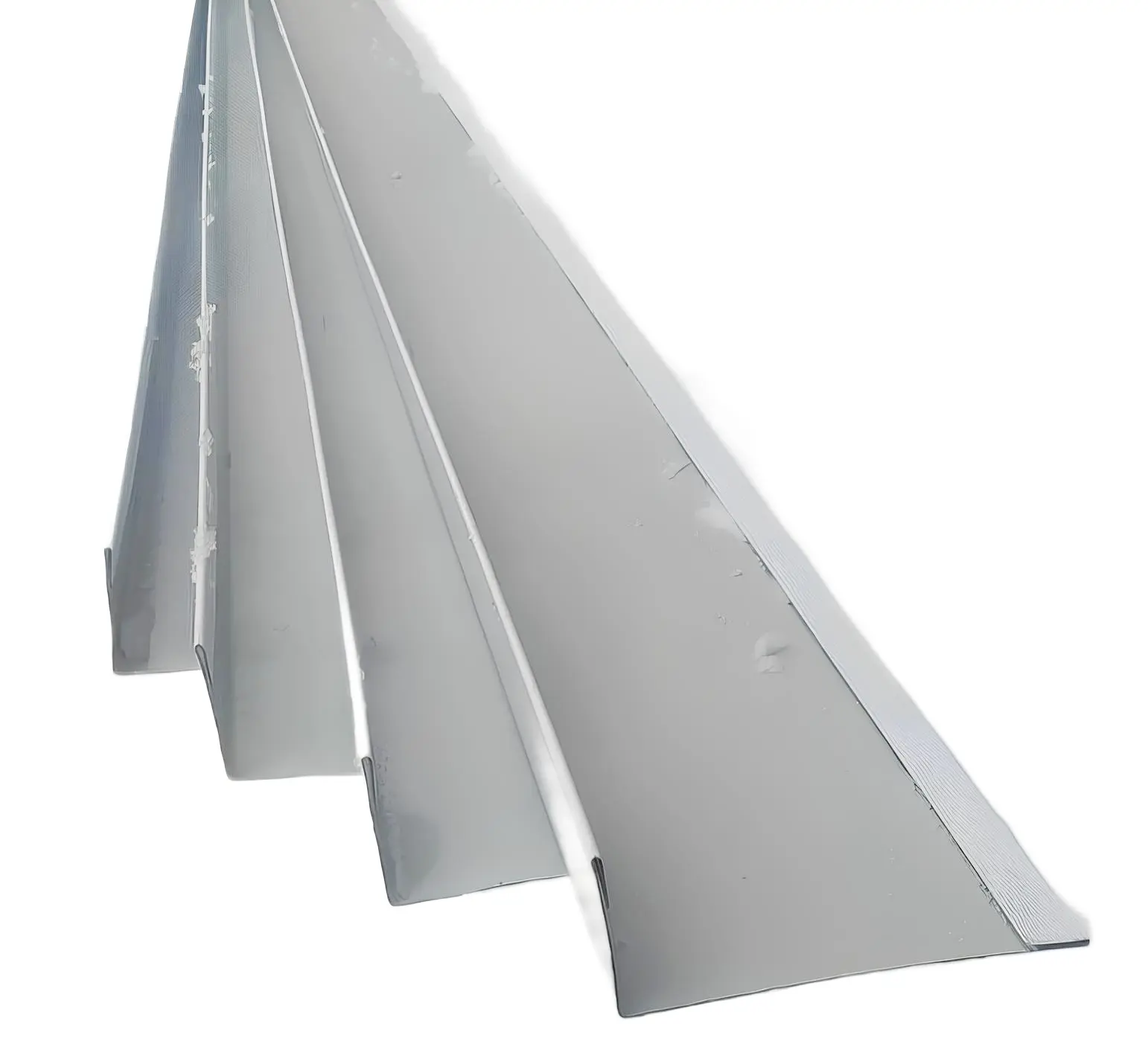 Изображение товара Угловой наружный профиль из стали 40x200 мм, белый, 10 шт.