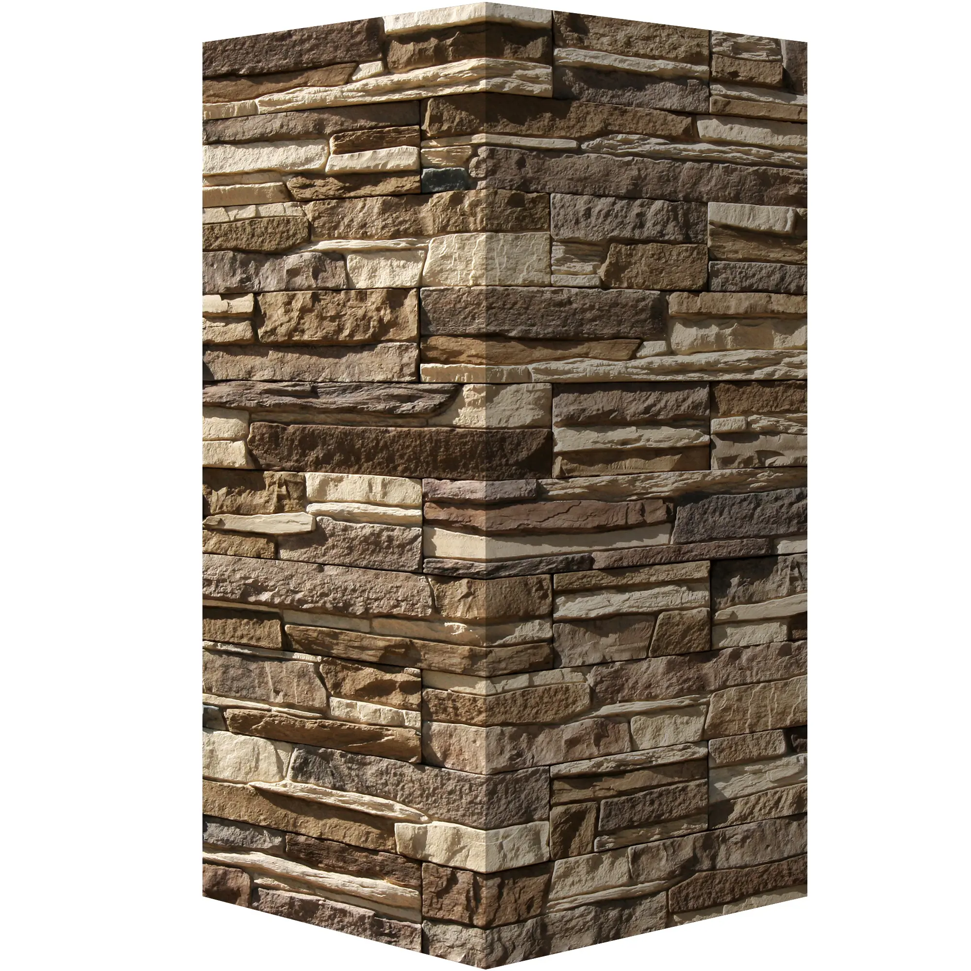 Изображение товара Угловой камень искусственный White hills Норд Ридж светло-песочный 1.1 м.п.