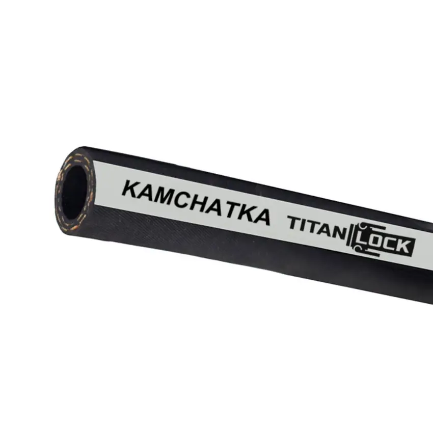 Изображение товара Шланг для полива Titan lock Kamchatka 16мм 10м черный EPDM армированный