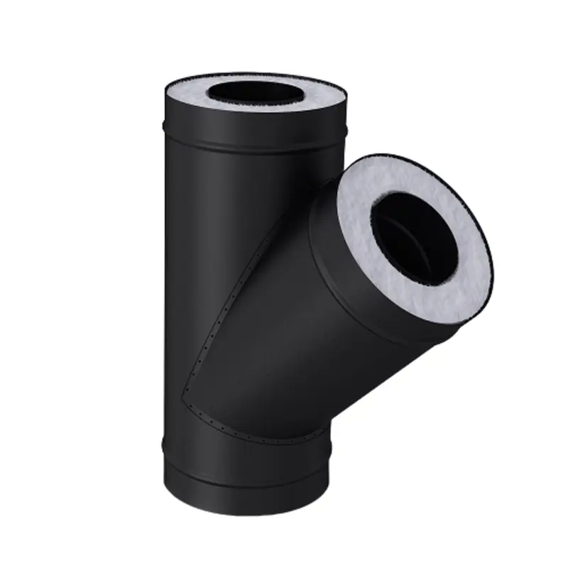 Изображение товара Сэндвич-тройник Magma Elit 45" ⌀150/250мм 304/оц Муар 0.8/0.5мм