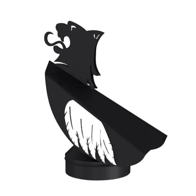 Изображение товара Поворотный оголовок для дымохода Magma Грифон 200/300 мм нержавейка Россия