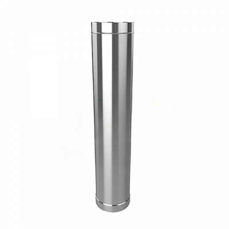 Изображение товара Дымоходная труба неутепленная Lava ⌀200мм 1000мм сталь AISI 304 0.8мм