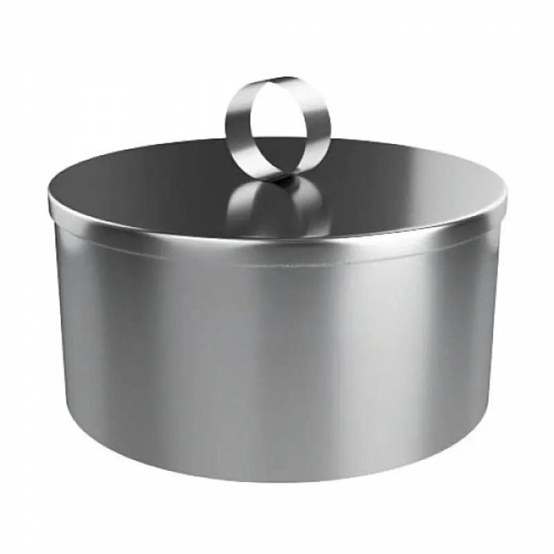 Изображение товара Заглушка с ручкой Lava Мама ⌀300мм нержавеющая сталь AISI 439 0.5мм