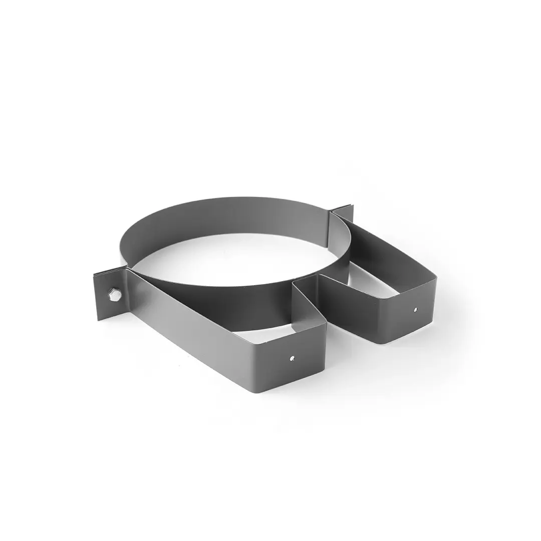 Изображение товара Кронштейн стеновой Везувий Black сталь AISI 430/0.8мм ⌀200мм