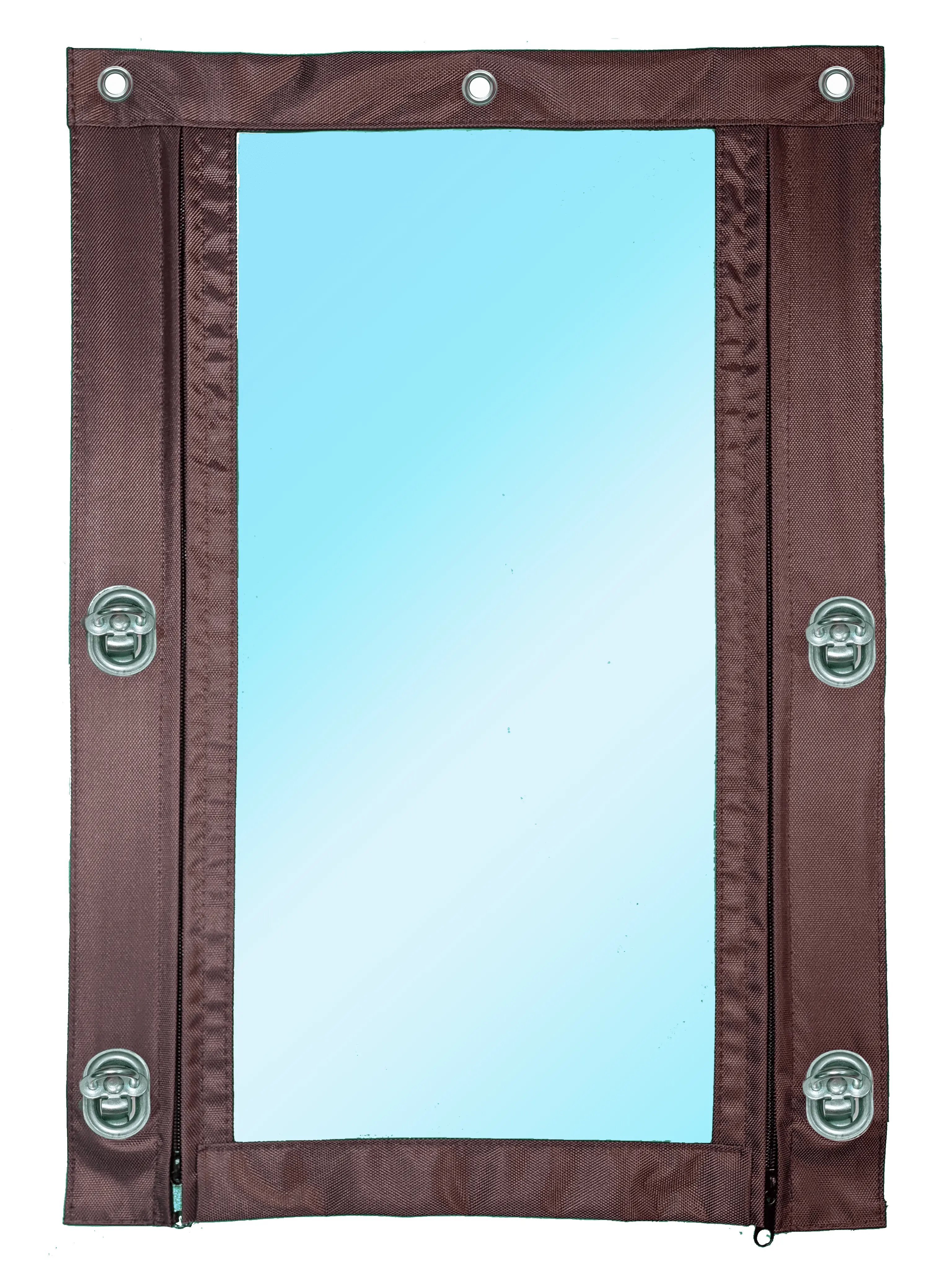 Изображение товара Мягкая дверь из полиуретана до -75°C 110x230см с оцинкованными скобами