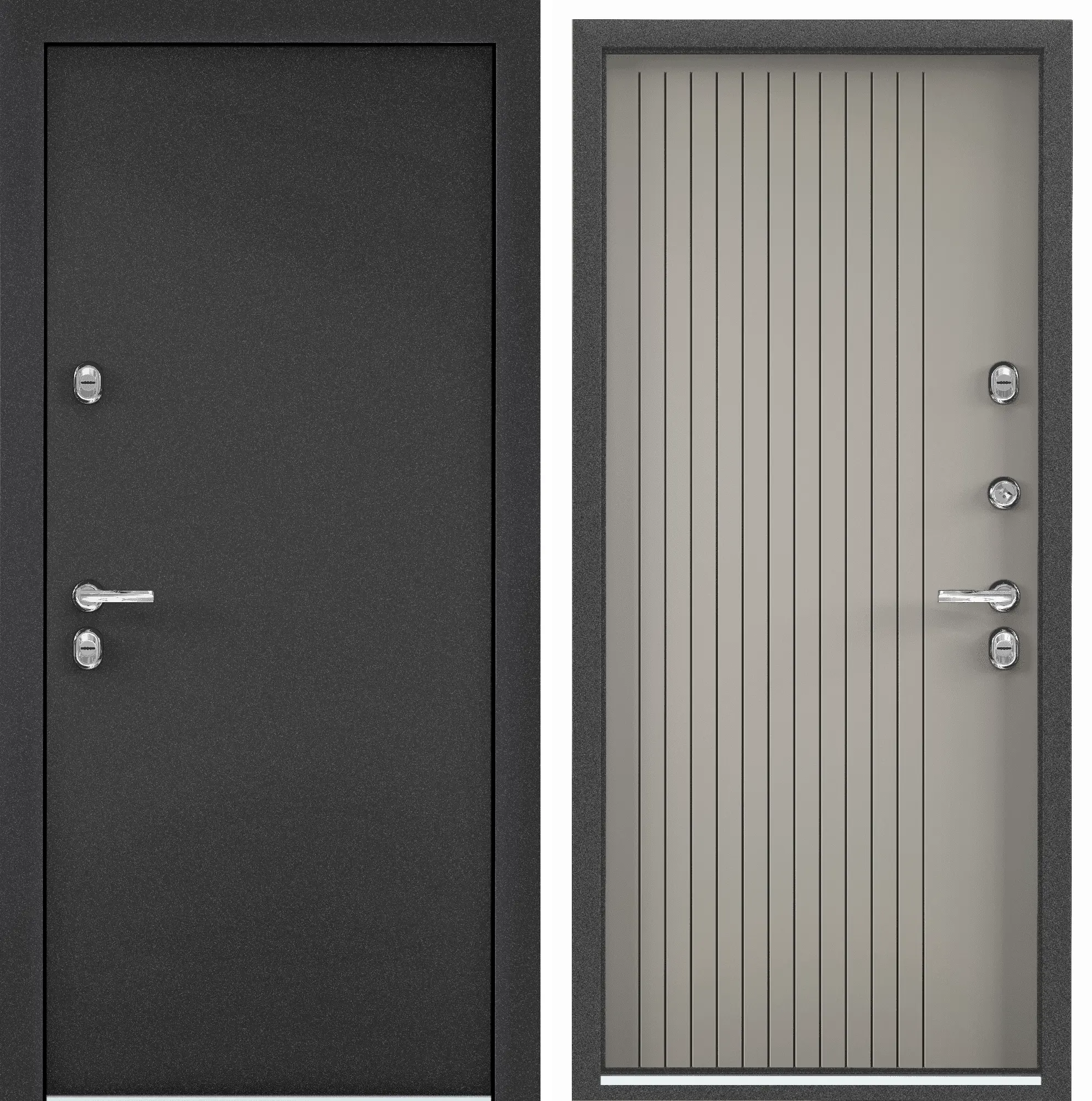 Изображение товара Дверь входная Torex Village advanced 5748172 205x95см правая серая