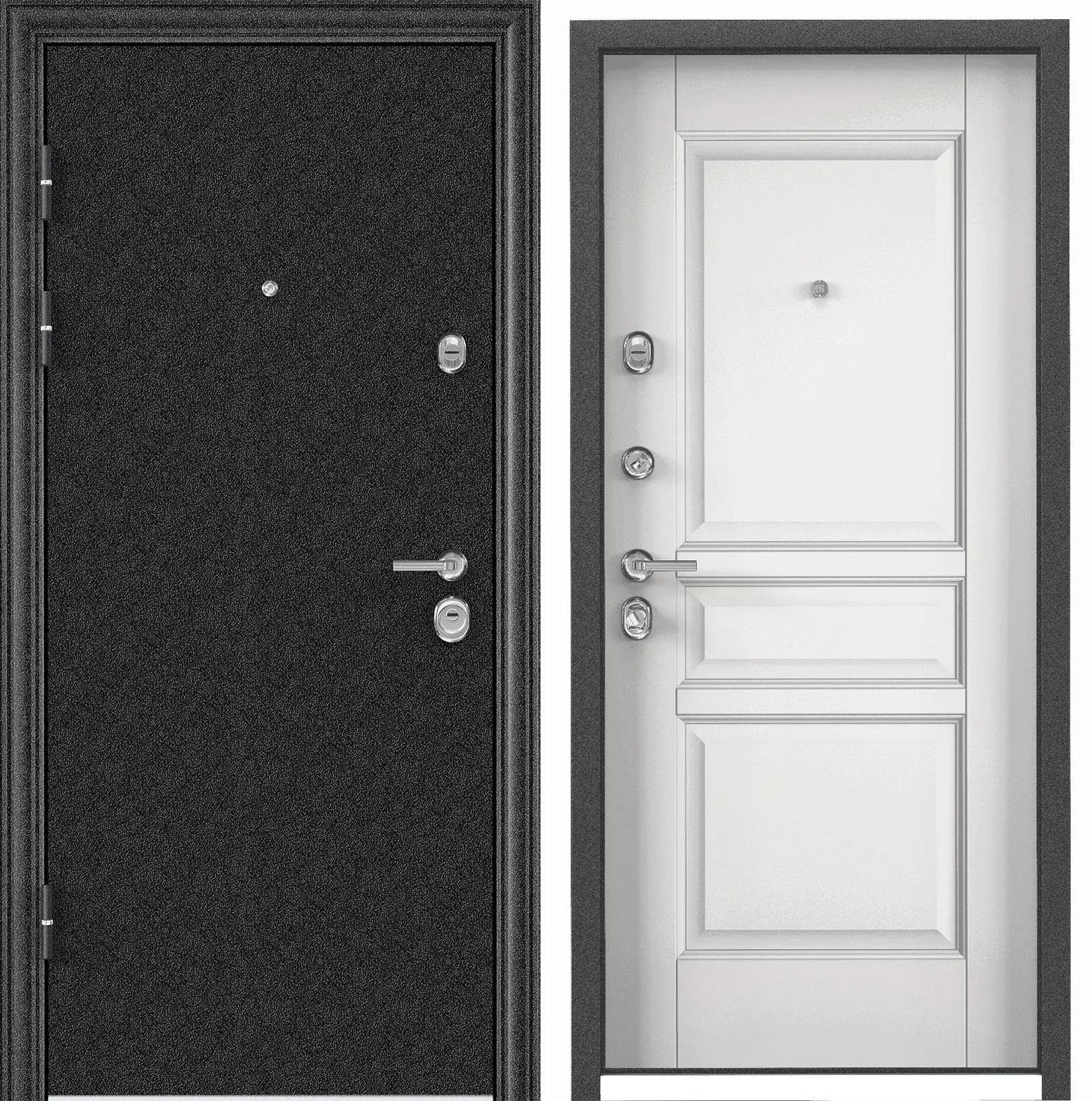 Изображение товара Дверь входная Torex Ultimatum MP 207x95см левая черная