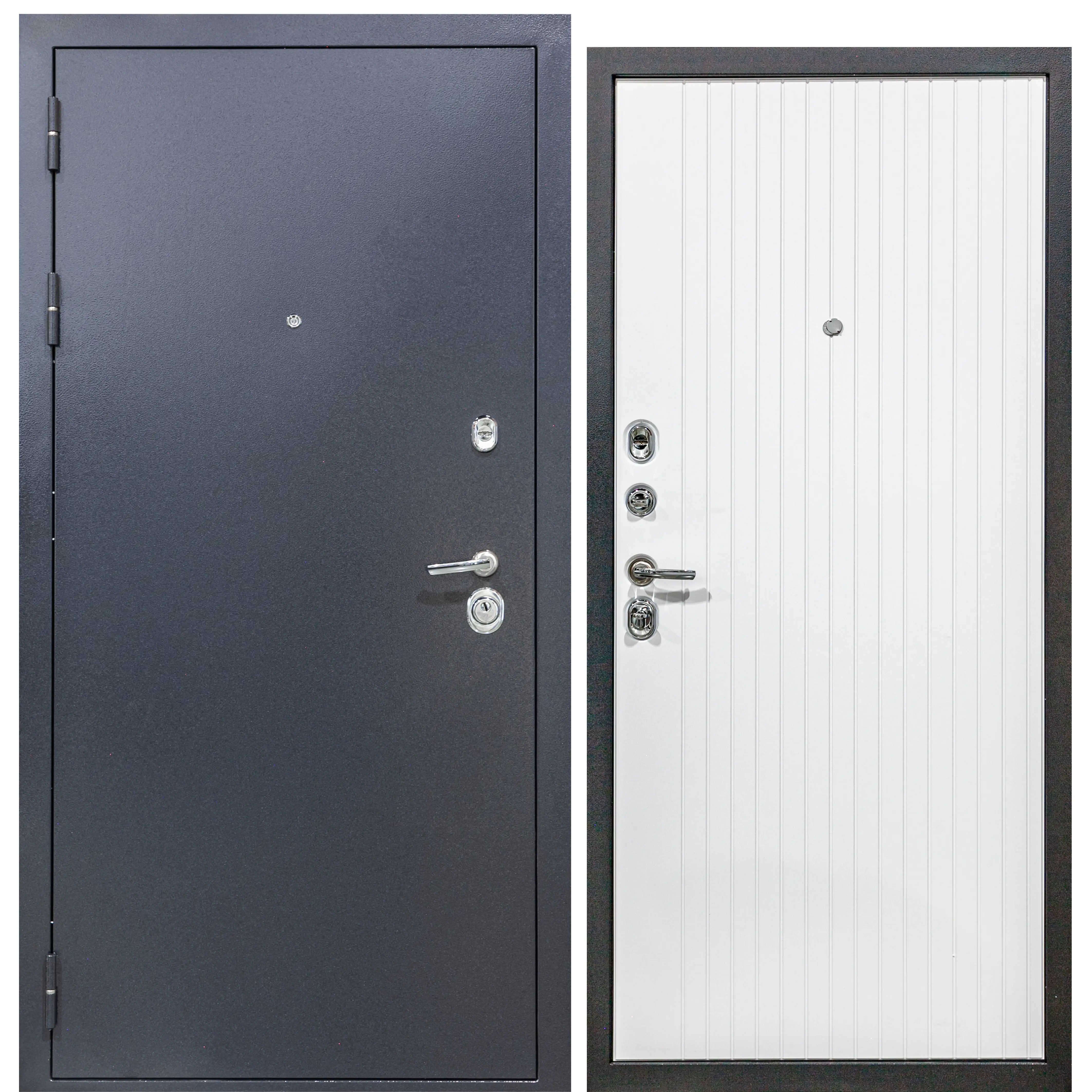 Изображение товара Входная дверь Diva МХ-24 205x96 см правый цвет белый матовый