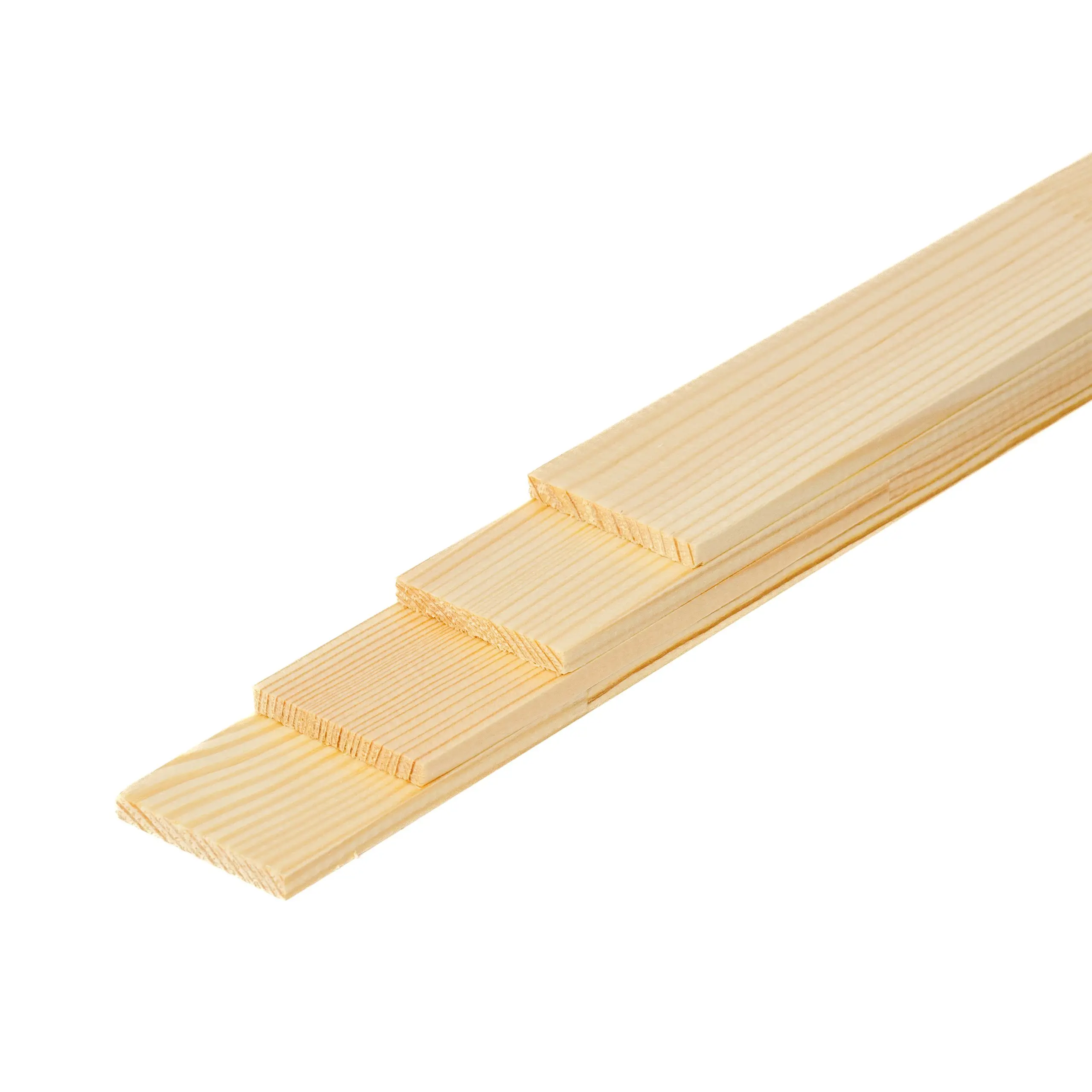 Изображение товара Рейка Timber&style строганый сращенный 5x40x2200мм сосна сорт Экстра 4шт