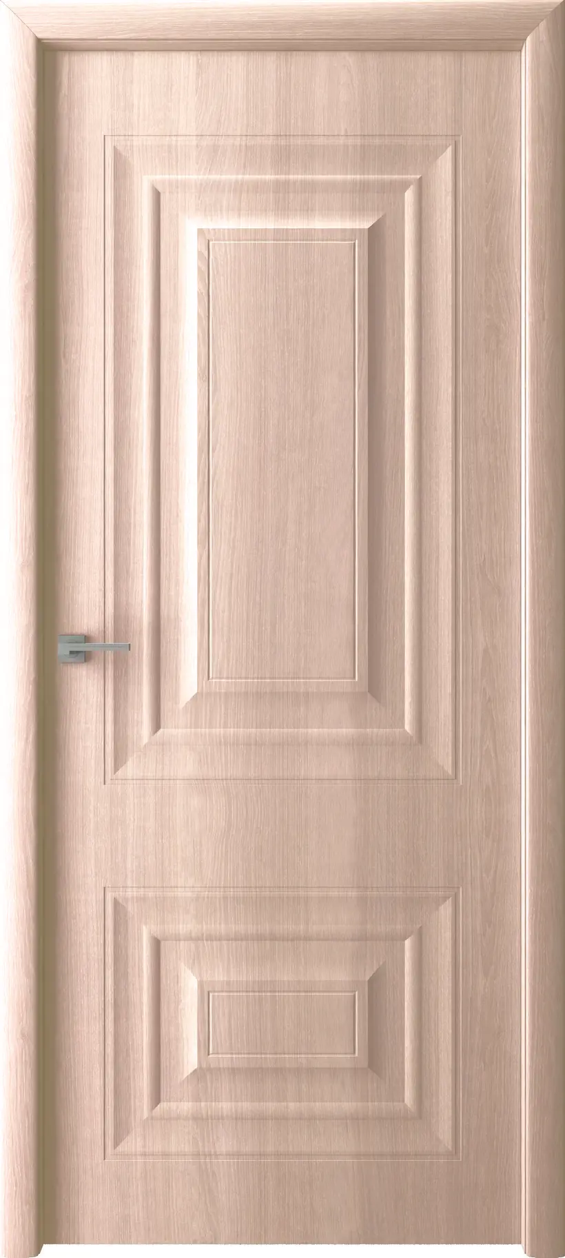 Изображение товара Дверь межкомнатная Sidoorov Владимир глухая 200x80см пленка ПВХ цвет эшвайт без замка и петель