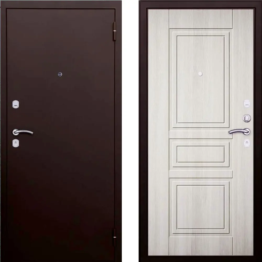 Изображение товара Входная дверь Цсд А-2 правый 205x96см цвет антик медь/ларче светлый