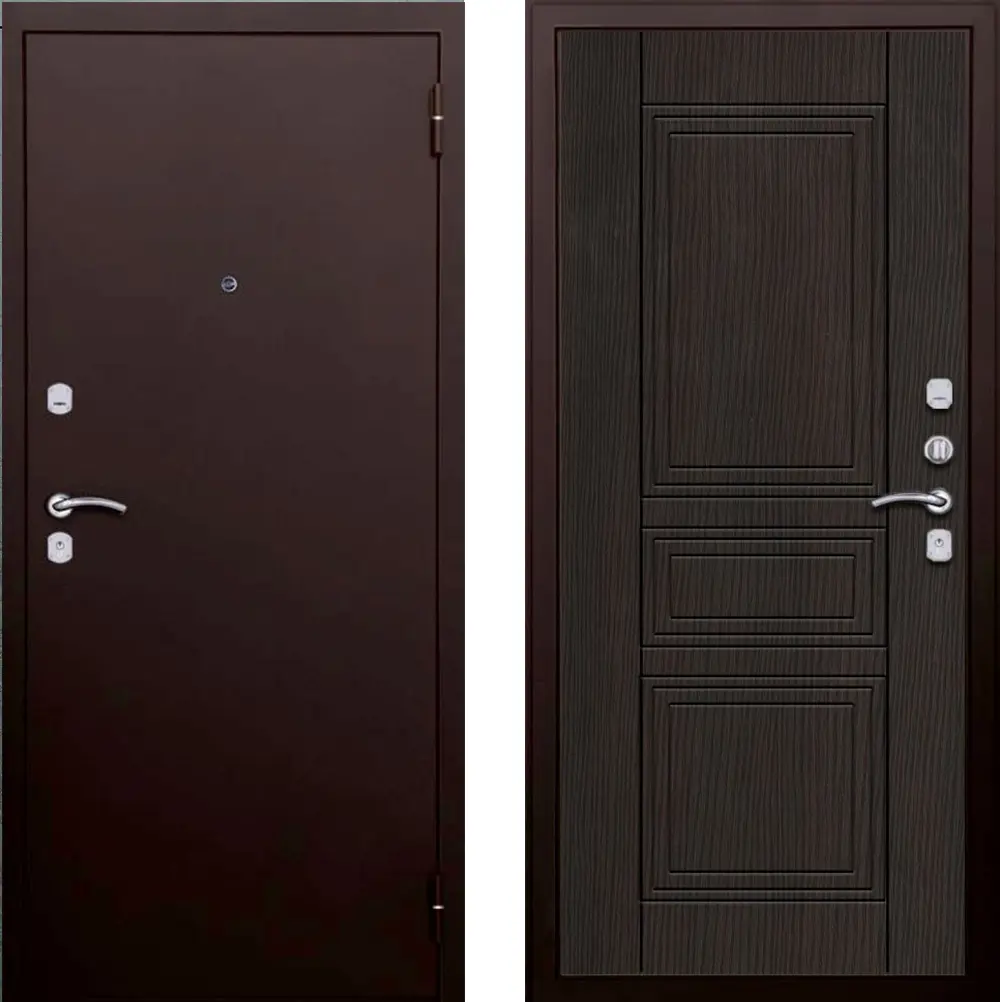 Изображение товара Входная дверь Цсд А-2 правый 205x96см цвет антик медь/венге