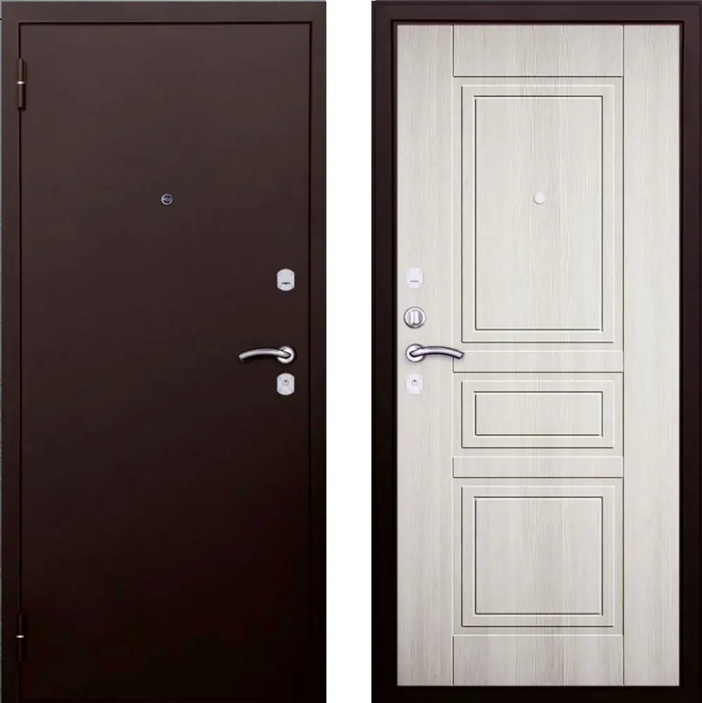 Изображение товара Входная дверь Цсд А-2 левый 205x96см цвет антик медь/ларче светлый