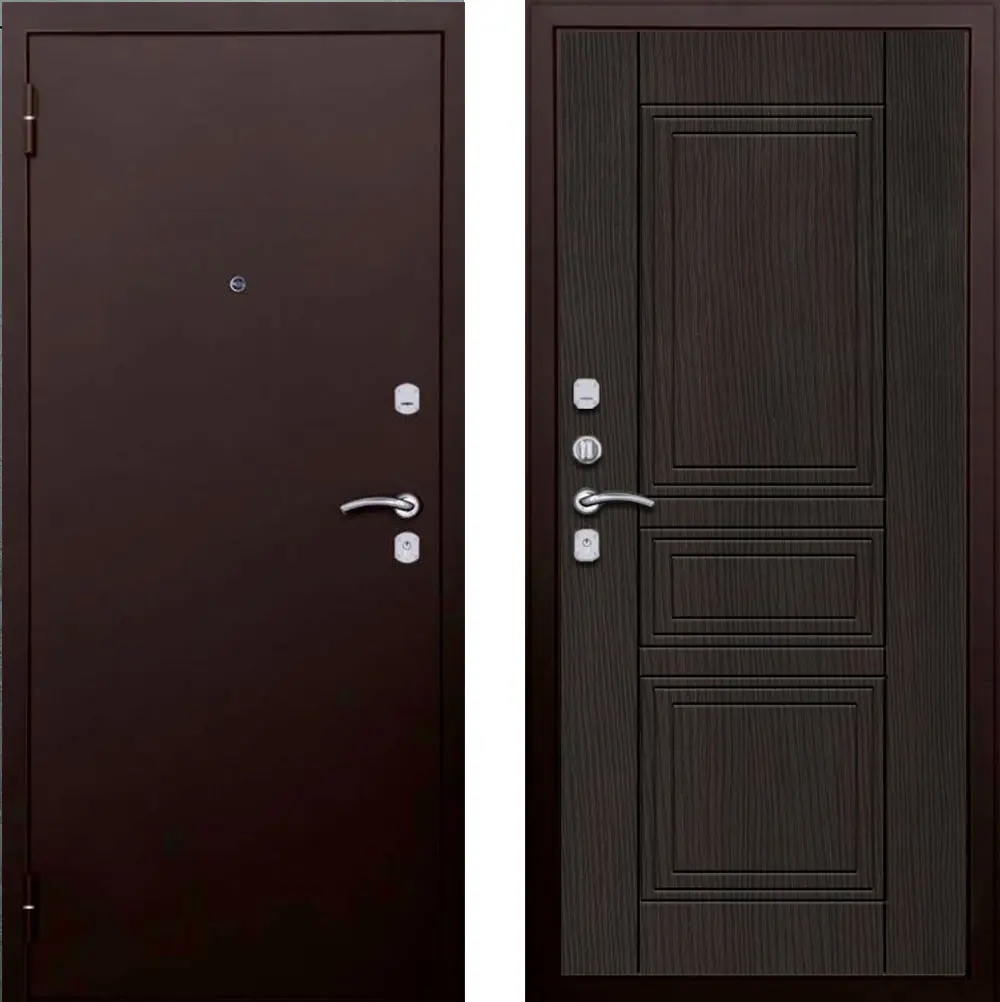 Изображение товара Входная дверь Цсд А-2 левый 205x96см цвет антик медь/венге