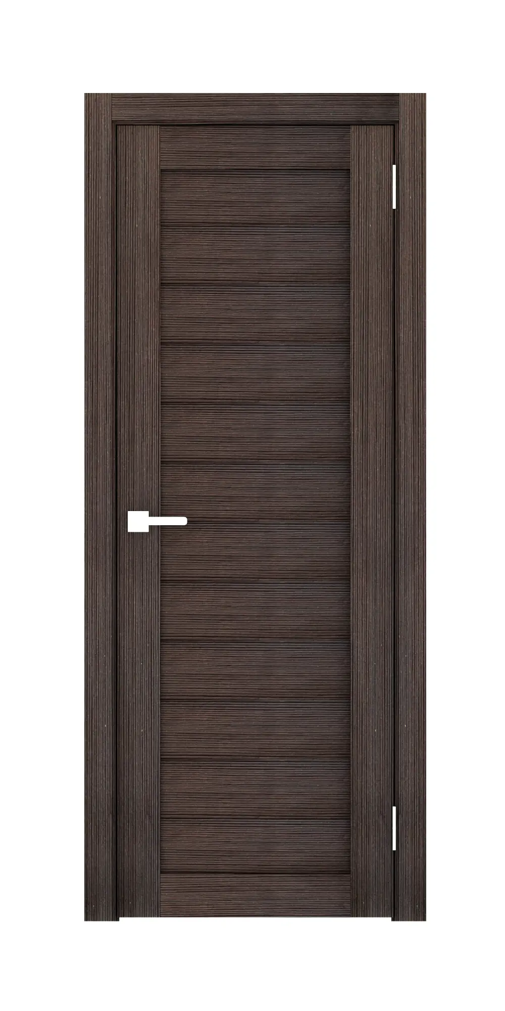 Изображение товара Межкомнатная дверь Глухая Лесма стиль Рондо эковенге 200x60 см ПВХ