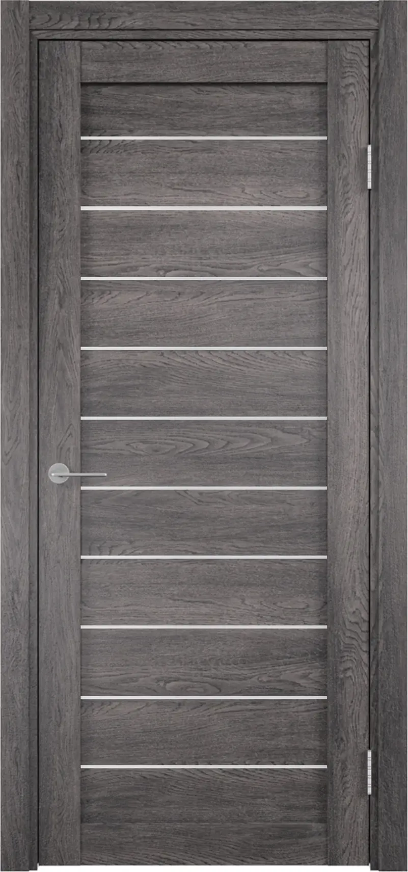 Изображение товара Межкомнатная дверь Бавария 04 глухая 200x80см цвет дуб шале графит