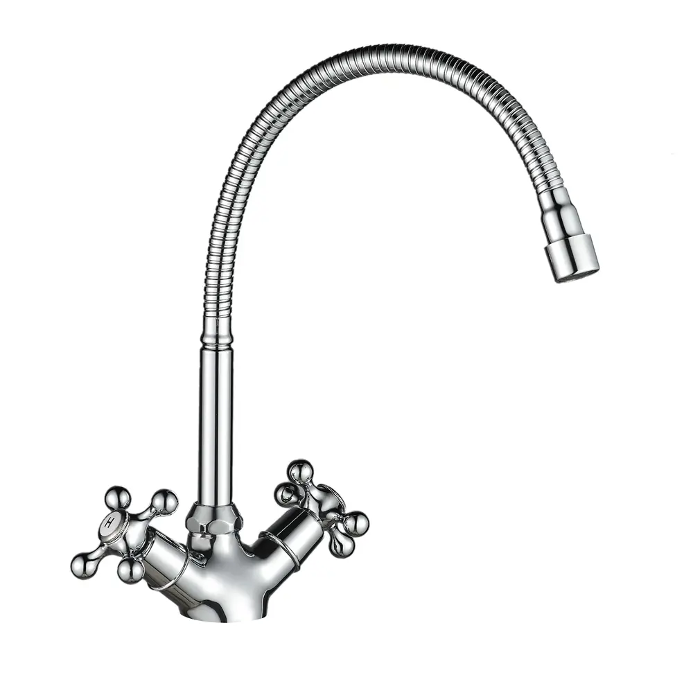 Изображение товара Смеситель для кухни Wesnaart RAS02-180 поворотный излив 15.5 см цвет хром