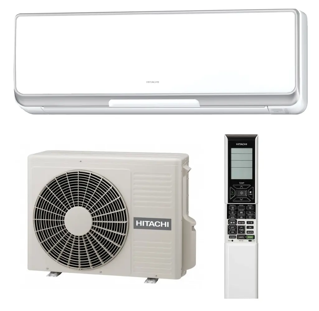 Изображение товара Сплит-система инверторная Hitachi RAK-18PSC/RAC-18WSC 7K BTU охлаждение/обогрев