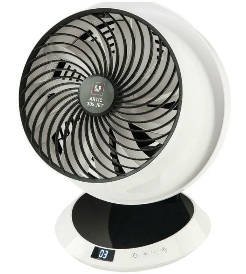 Изображение товара Вентилятор настольный Soler&palau Artic 305 JET 35 Вт D30 см с пультом управления цвет серый