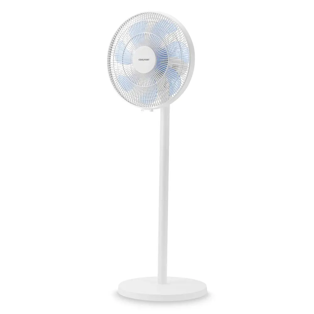 Изображение товара Вентилятор напольный Coolfort CF-2005 55 Вт D40 см цвет белый