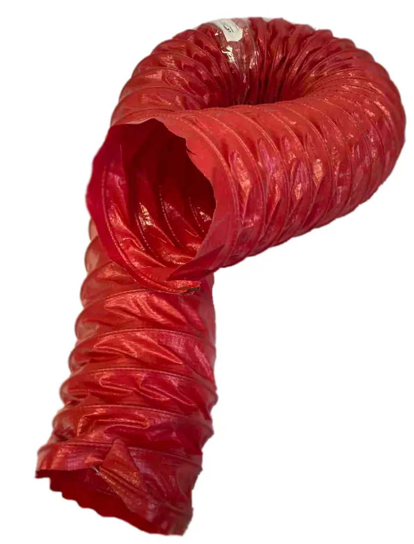 Изображение товара Воздуховод TEX PVC-F-300-100/10 D100 мм 10 м красный для вентиляции и газоотвода