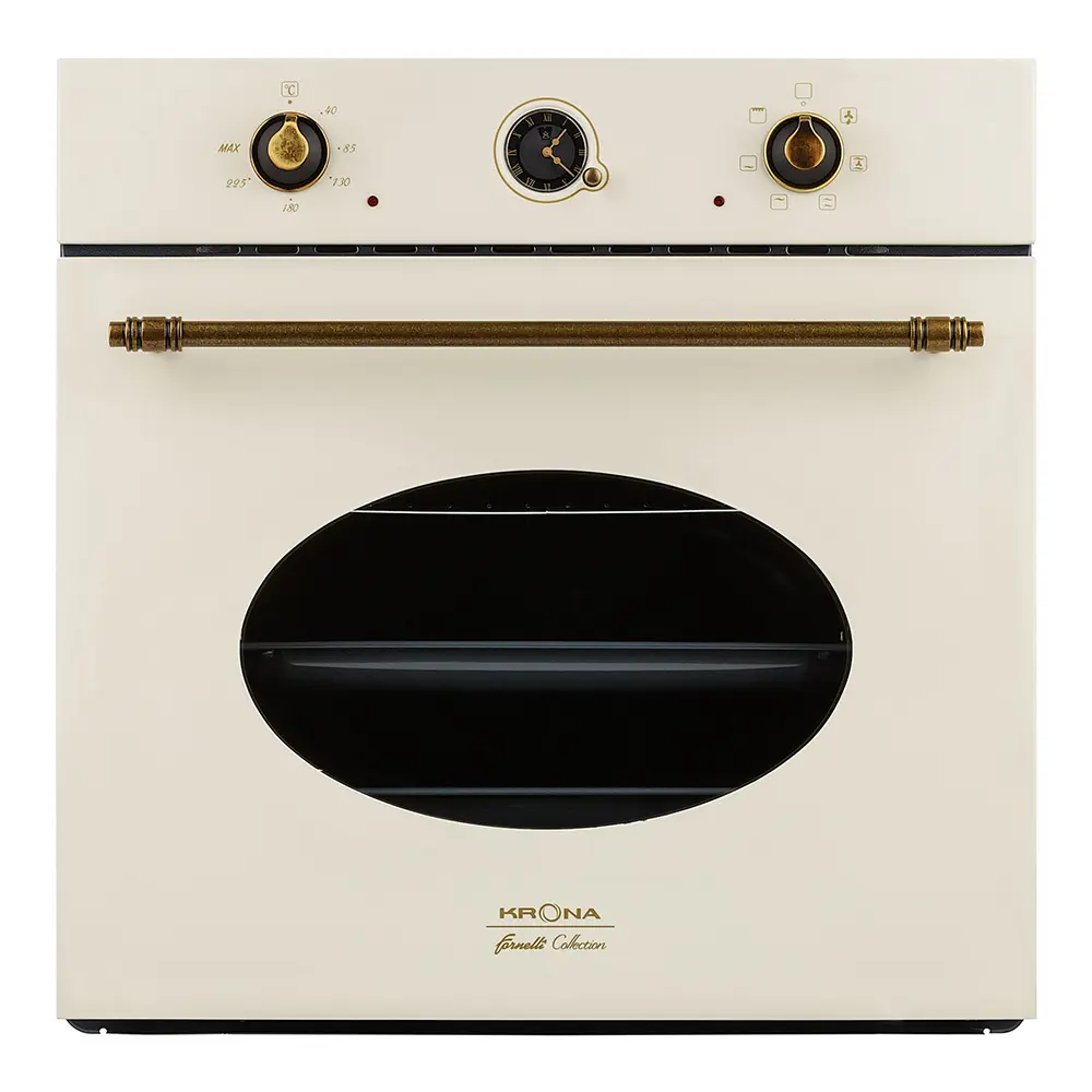 Изображение товара Духовой шкаф электрический Krona Merletto 60 iv 59.7х59.6х52.7 см цвет слоновая кость