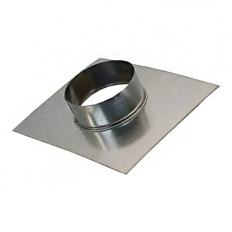 Изображение товара Врезка в плоскость Шамрай для круглых воздуховодов D100 мм оцинкованная сталь