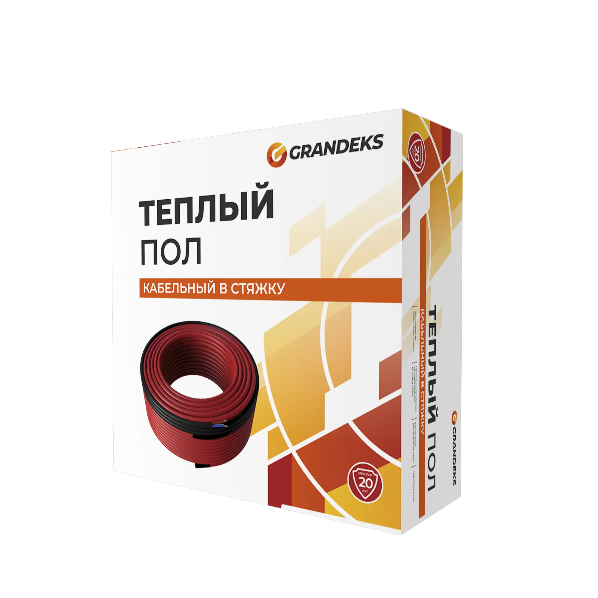 Изображение товара Нагревательный кабель для теплого пола Grandeks G2 9 м² 1300 Вт