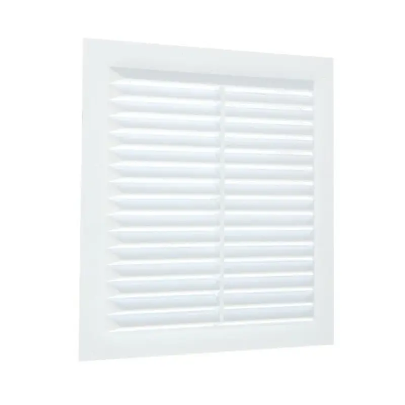Изображение товара Решетка вентиляционная Космовент неразъемная 185x185 мм abs-пластик цвет белый