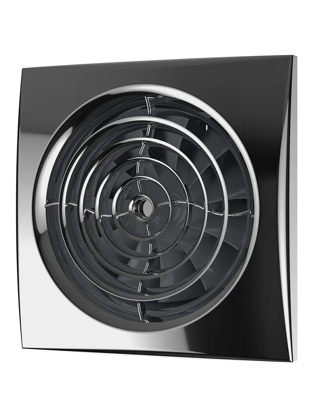 Изображение товара Вентилятор вытяжной Diciti Aura 5C Chrome D125 мм 30 дБ 180 м³/ч обратный клапан цвет хром