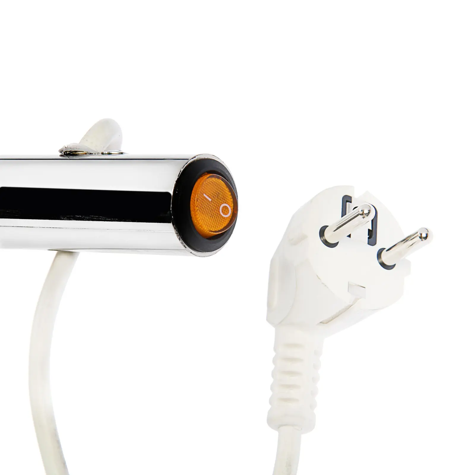 Изображение товара Полотенцесушитель электрический Тера 220x600 мм 98 Вт U-образный цвет хром